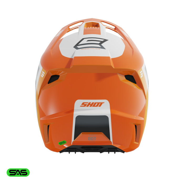 Casca SHOT SPEED HYBRID orange glossy M [3]