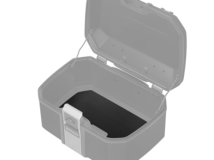 Complete set of SHAD TERRA TR40 adventure saddlebags and SHAD TERRA BLACK aluminium 55L topcase, including mounting kit SHAD BMW F750 GS / F850 GS [20]