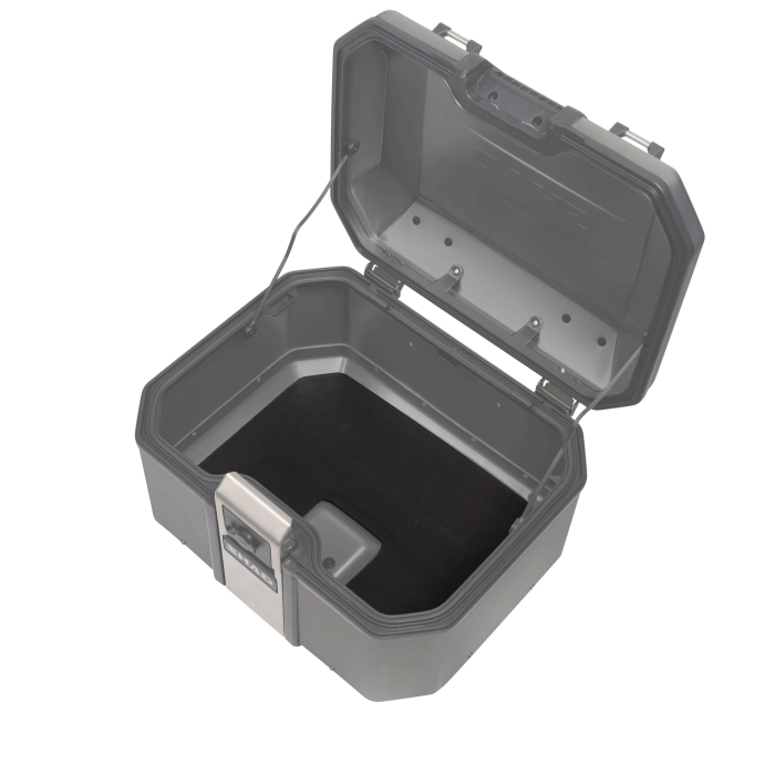 Cutie centrala aluminiu SHAD Terra TR48 D0TR48100B Editie Black [12]