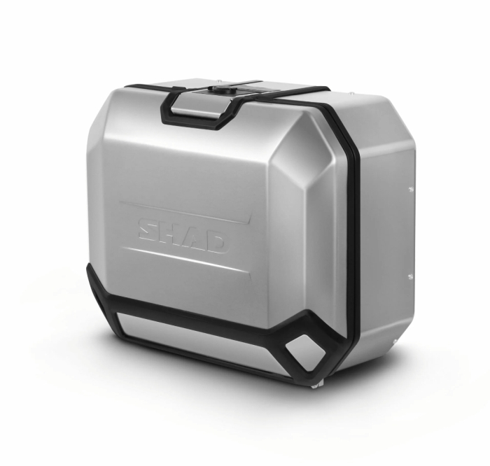 Cutie laterala aluminiu Shad TR36 side case cutii moto argintiu/negru stanga/dreapta [4]