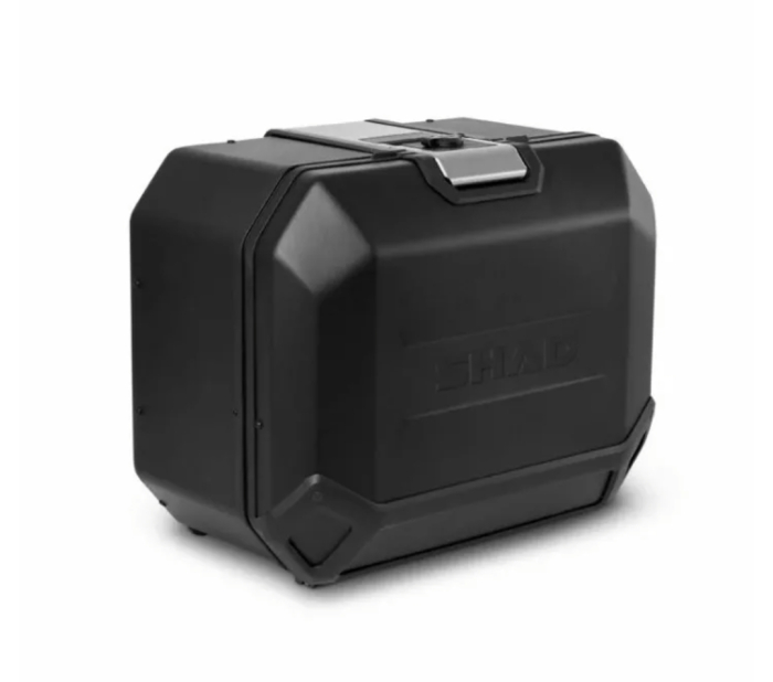 Cutie laterala aluminiu Shad TR47 side case cutii moto argintiu/negru stanga/dreapta [3]