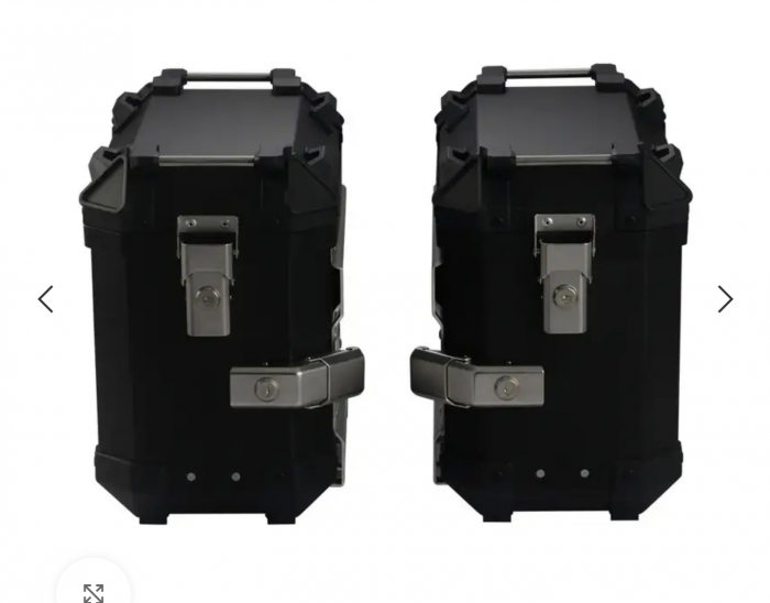 Cutii laterale Coocase X4 aluminiu 2x28L [2]
