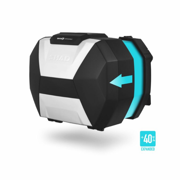 Cutii laterale SHAD SH38X D0B38200 Expandabil: 46-52-58 Litri [2]