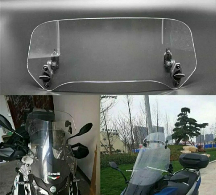 Deflector parbriz reglabil cu doua prinderi [2]