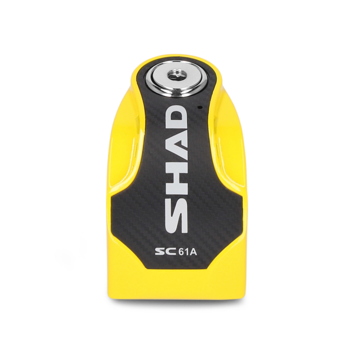 Disc lock with alarm SHAD SC61A galben pin 6mm [2]