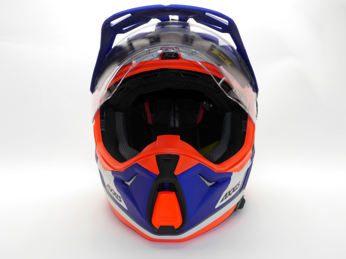 Dualsport helmet AXXIS WOLF DS roadrunner c7 matt blue L [8]