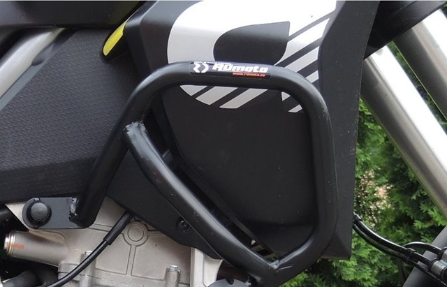 Engine guards RDMOTO Negru (upper frames) [2]