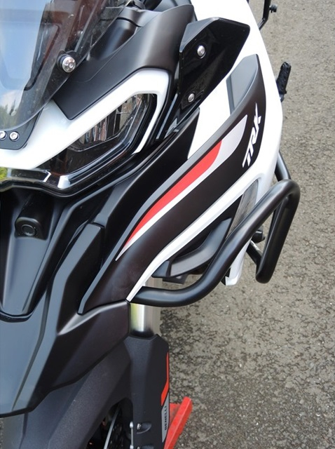 Engine guards RDMOTO Negru (upper frames with protectors) [4]