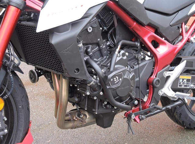 Engine guards RDMOTO Negru (with protectors) [2]
