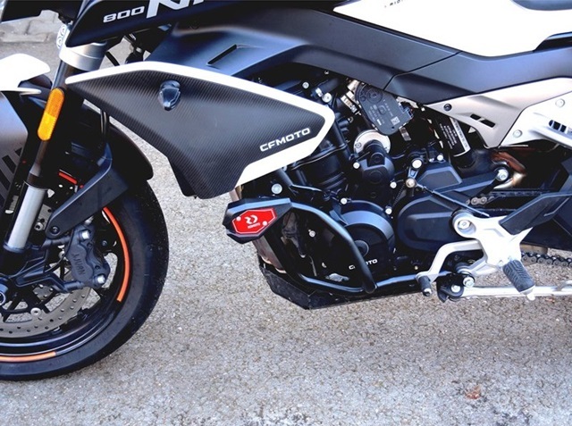Engine guards RDMOTO Negru (with protectors) [2]