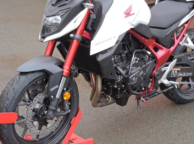 Engine guards RDMOTO Negru (with protectors) [3]