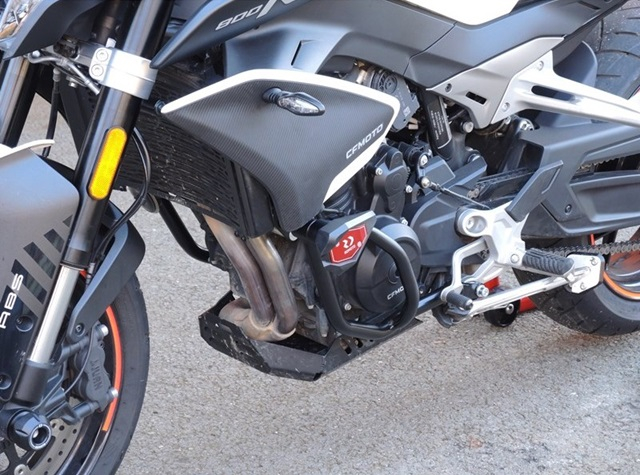 Engine guards RDMOTO Negru (with protectors) [3]