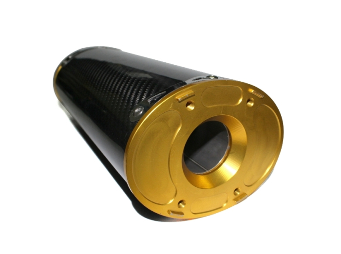 Evacuare fibra de carbon moto/ATV toba esapament 63mm [2]