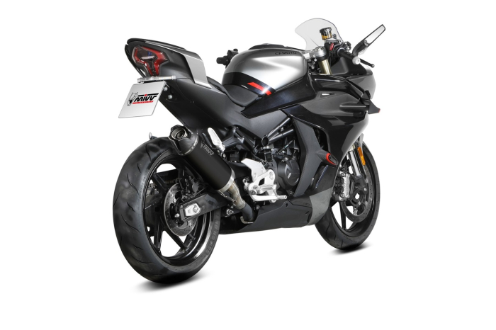 Evacuare MIVV AK-1 Black with carbon cap pentru CFMOTO 450 SR 2023-2024 [3]