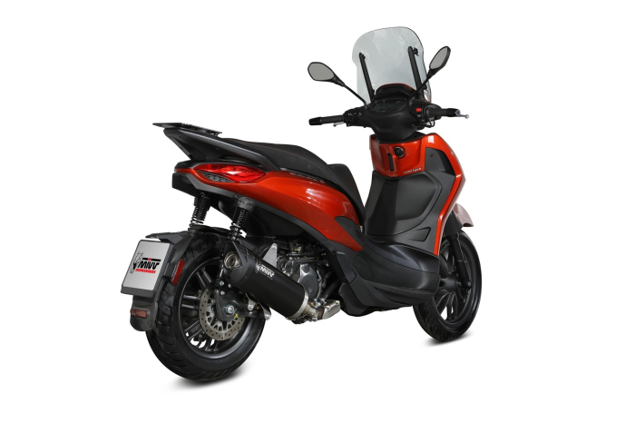 Evacuare MIVV MOVER Black Stainless Steel pentru PIAGGIO/VESPA Beverly 400 / S 2021-2024 [3]