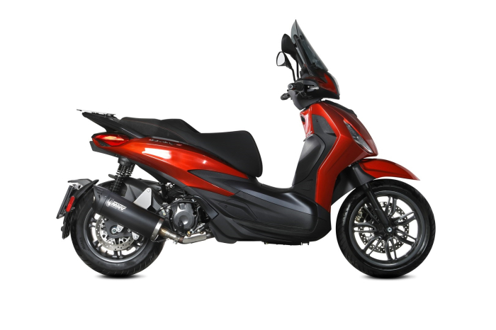 Evacuare MIVV MOVER Black Stainless Steel pentru PIAGGIO/VESPA Beverly 400 / S 2021-2024 [2]