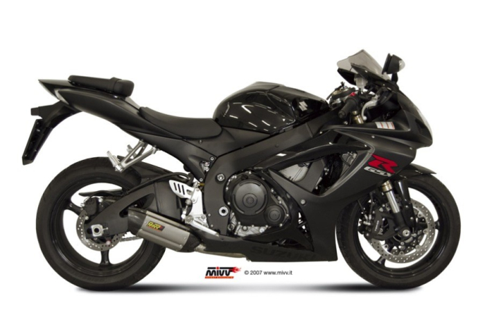 Evacuare MIVV SUONO Otel inoxidabil / Capac Carbon pentru SUZUKI GSX-R 600 2006-2007, SUZUKI GSX-R 750 2006-2007 [2]