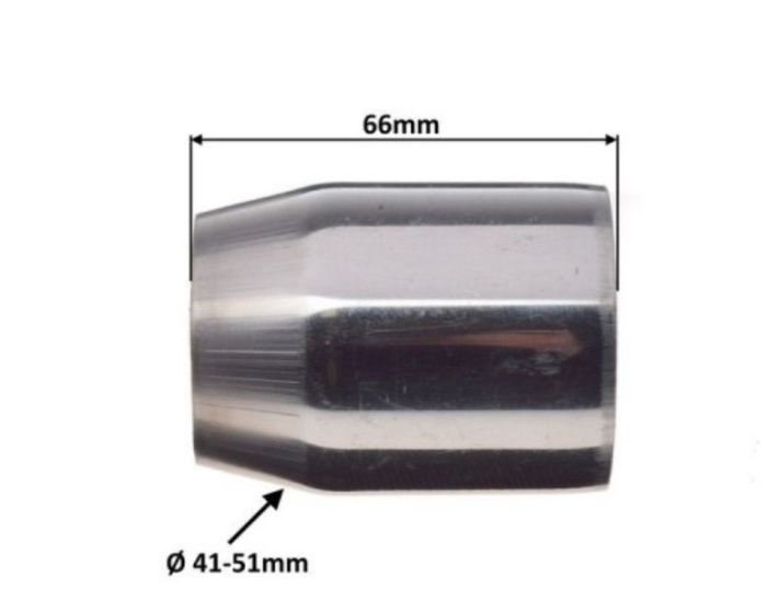 Evacuare moto ATV rotunde cap ars [5]