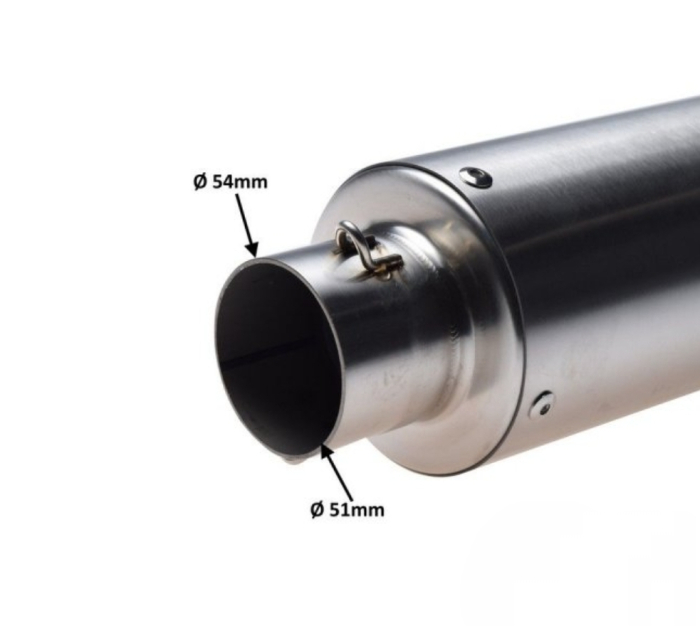 Evacuare moto ATV rotunde cap ars [3]