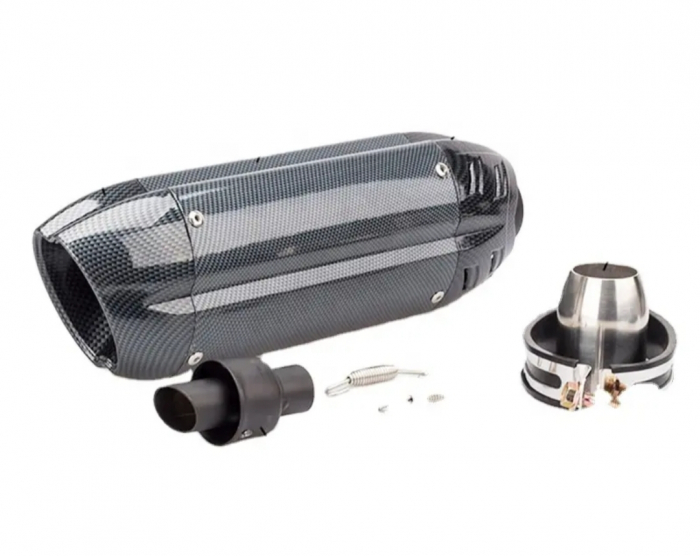 Evacuare moto atv sport ovala 34cm eșapament toba [6]