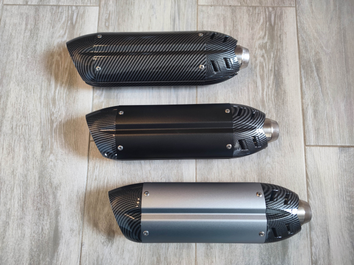 Evacuare moto atv sport ovala 34cm eșapament toba [7]