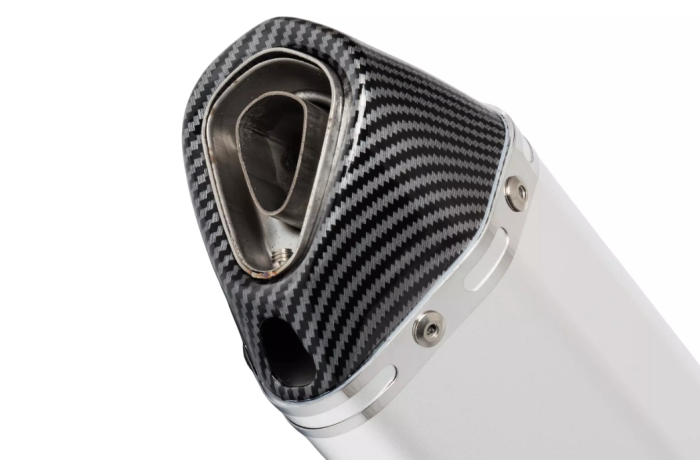 Evacuare sport 37cm cap carbon moto / ATV toba [4]