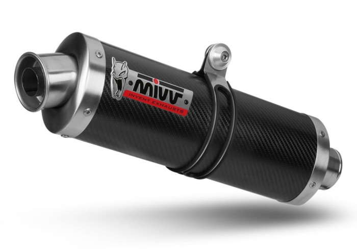 Evacuare sport Mivv GP oval Carbon Slip-on moto sport toba [1]