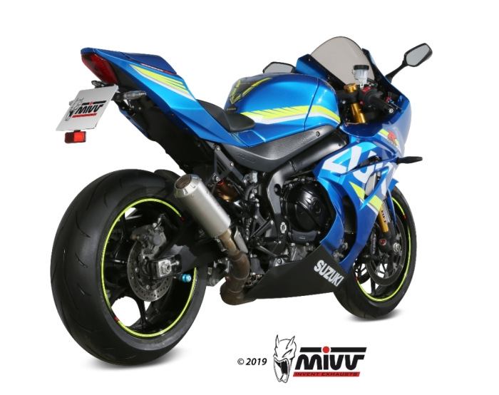 Evacuare sport Mivv MK3 carbon/oțel Slip-on moto toba [4]
