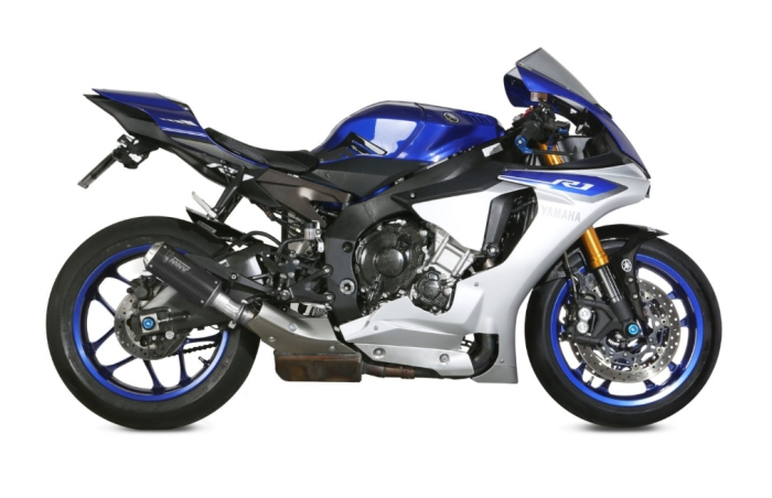 Evacuare sport Mivv MK3 carbon/oțel Slip-on moto toba [5]