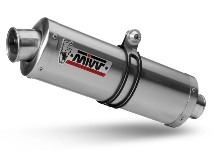 Evacuare sport Mivv Sportline Oval Oțel Slip-on moto sport toba [1]