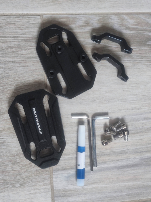 Extensii scărițe Motowolf talpa moto suporti [2]