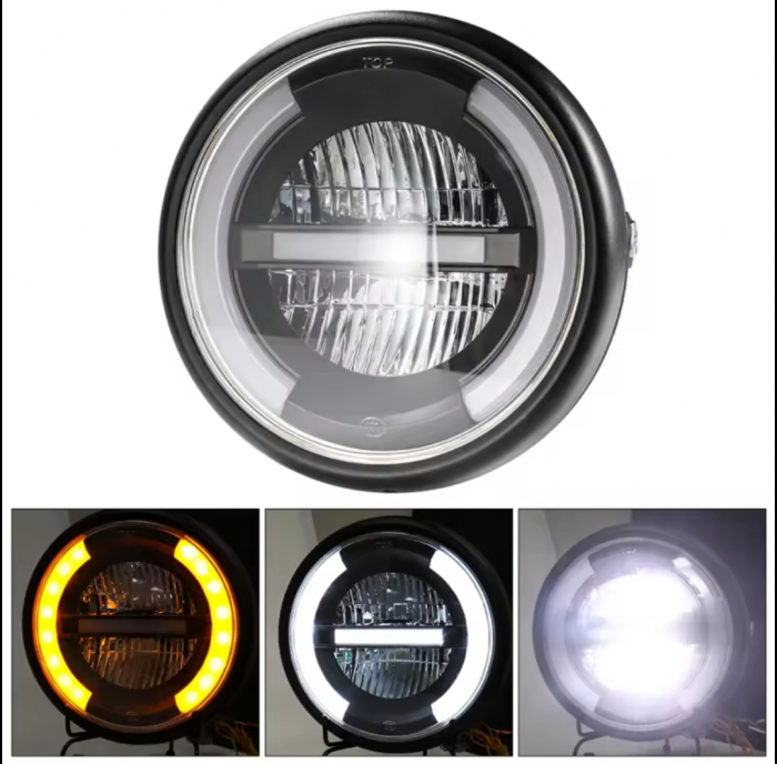 Far led 7inch moto custom chopper cruiser [1]