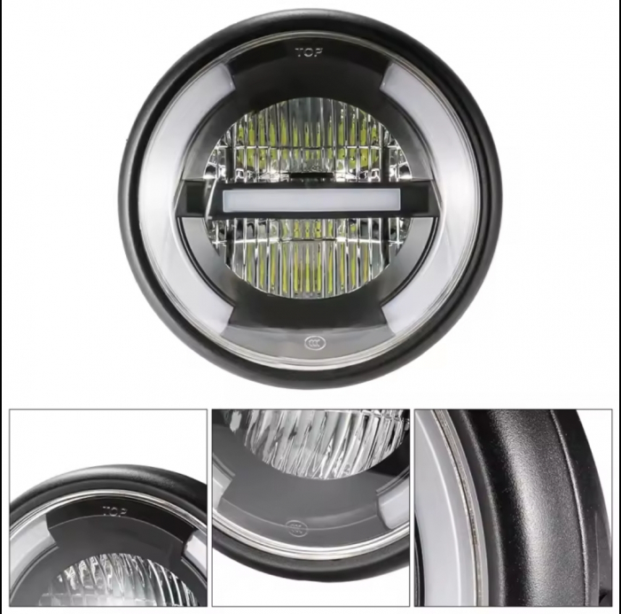 Far led 7inch moto custom chopper cruiser [3]