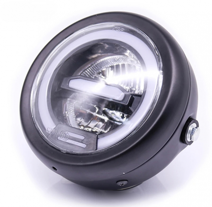 Far led moto 6,5inch chopper custom cafe racer bobber [2]