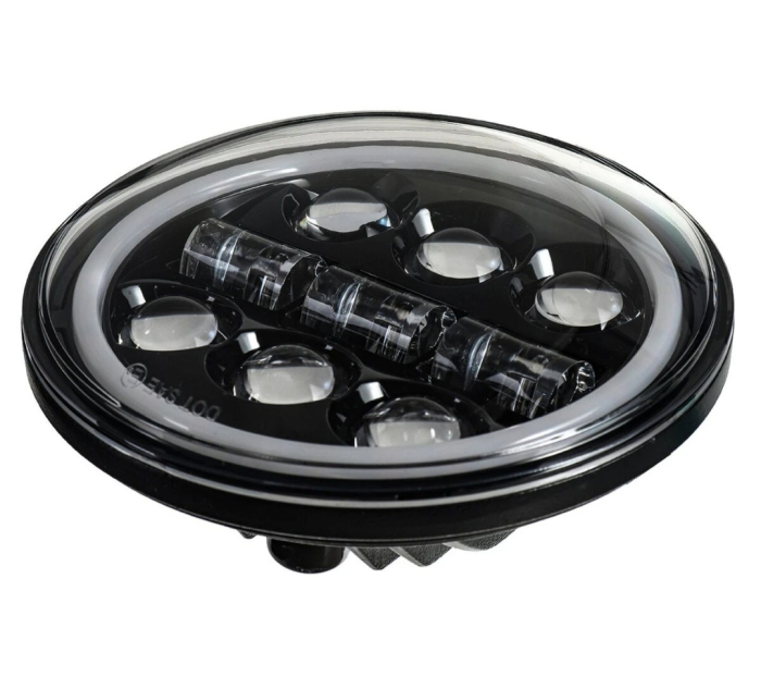 Far led proiector moto drl Harley chopper bobber custom 5,7 inch [4]