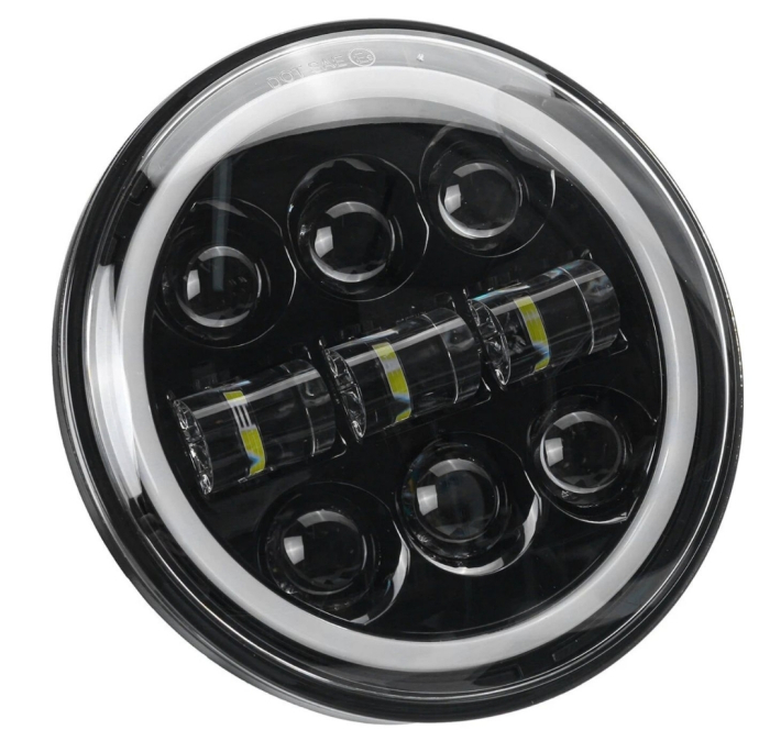 Far led proiector moto drl Harley chopper bobber custom 5,7 inch [1]