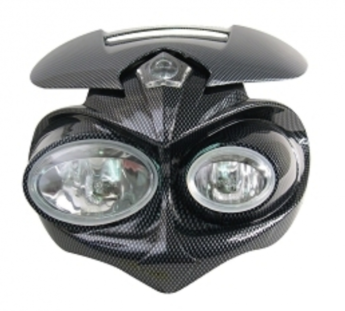 Far moto universal cu halogen omologat enduro supermoto [2]