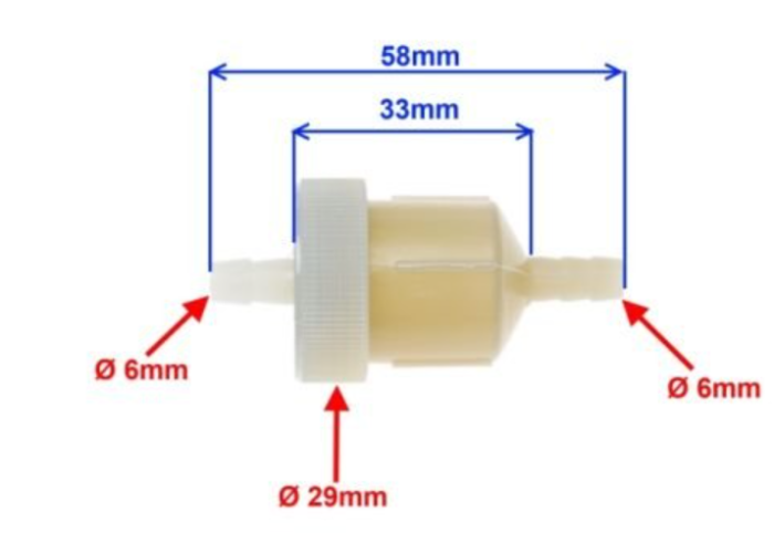 Filtru benzina universal WM [3]