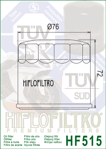 Filtru de ulei HIFLOFILTRO [2]