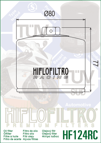 Filtru de ulei HIFLOFILTRO HF124RC Race [2]