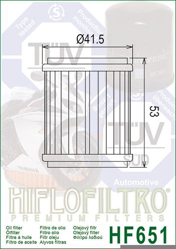 Filtru de ulei HIFLOFILTRO HF561 [2]