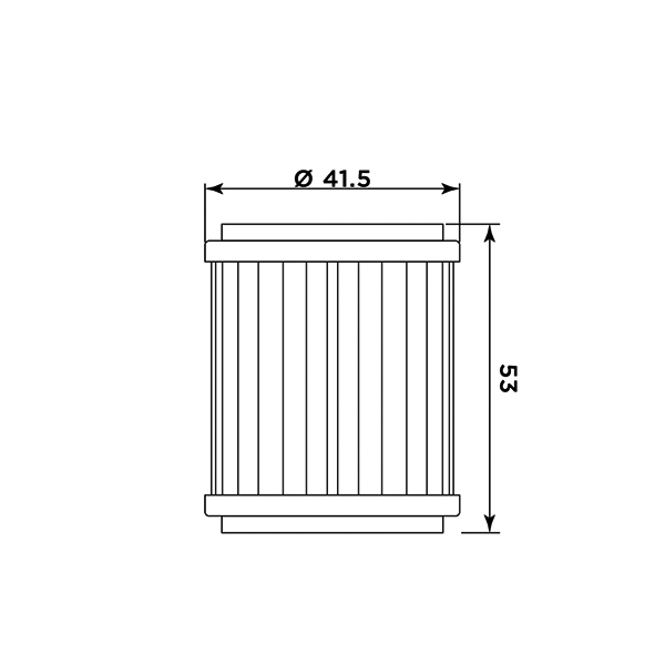 Filtru de ulei MIW (alt. HF651) [2]