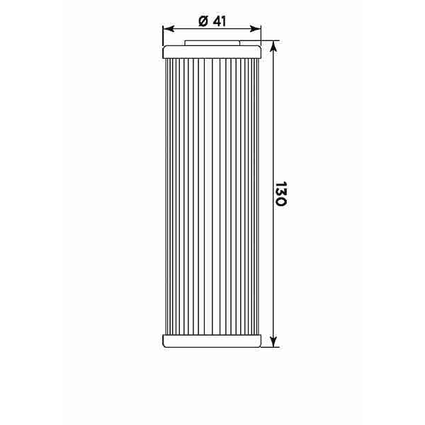 Filtru de ulei MIW (alt. HF658) [2]