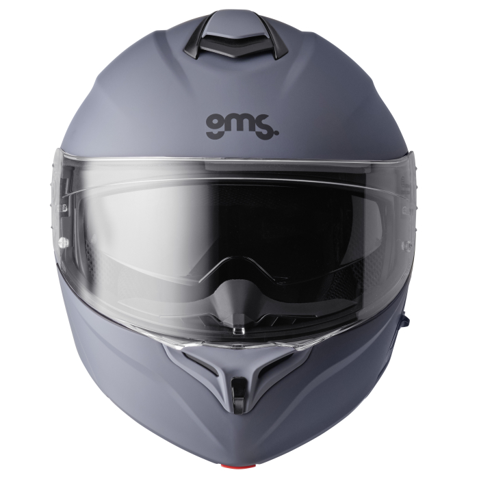 Flip up helmet GMS APERIO matt grey M [3]
