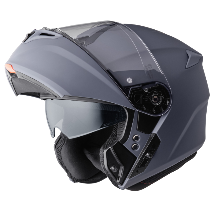 Flip up helmet GMS APERIO matt grey M [2]