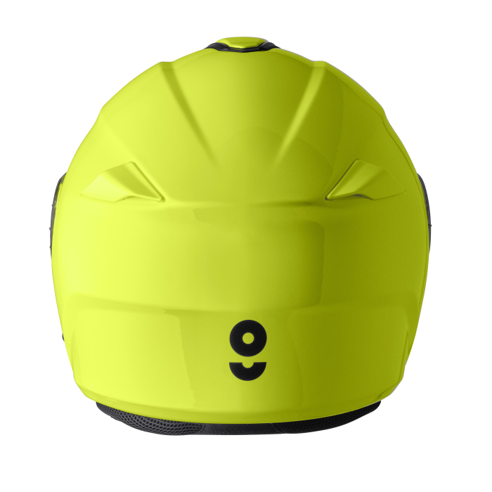 Flip up helmet GMS APERIO yellow-black M [5]