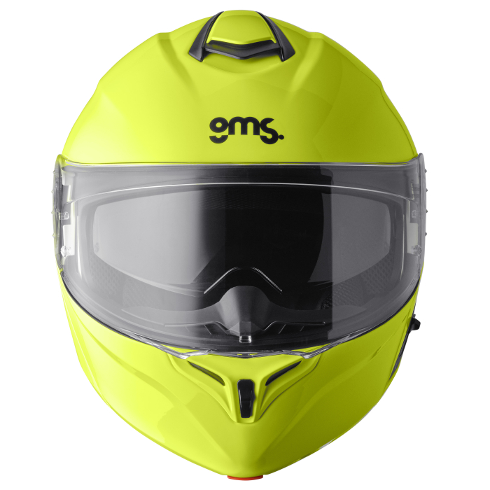 Flip up helmet GMS APERIO yellow-black M [3]