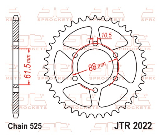 Foaie spate JT 38T, 525 [3]