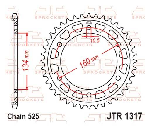 Foaie spate JT 40T, 525 [3]