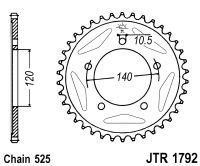 Foaie spate JT 42T, 525 [2]